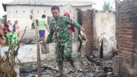 Kebakaran di Eretan Wetan Indramayu Hanguskan 10 Rumah Semi Permanen